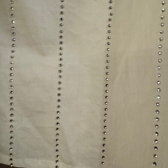 Zhang White Off-Shoulder Women's Top - Picture 4 of 10